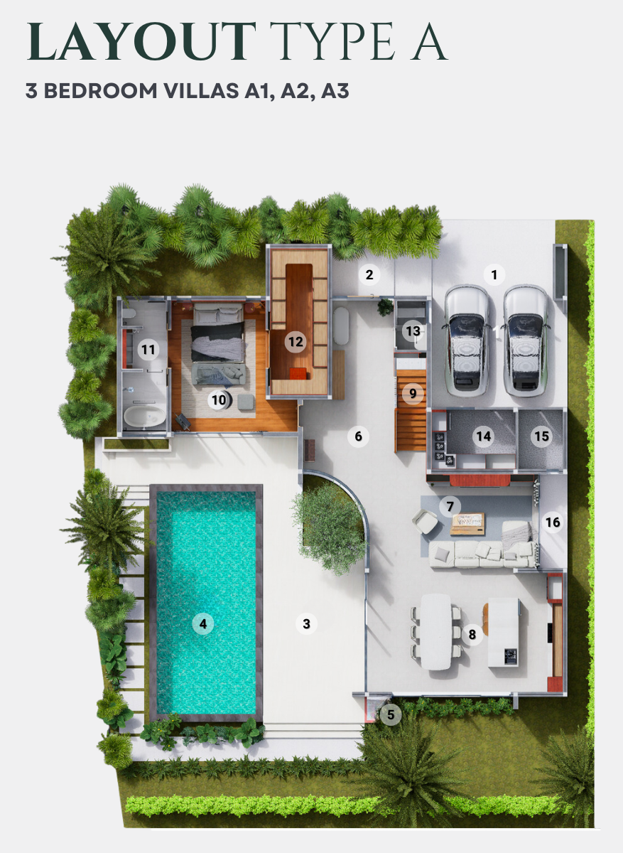 Type A - Sinara Pool Villas